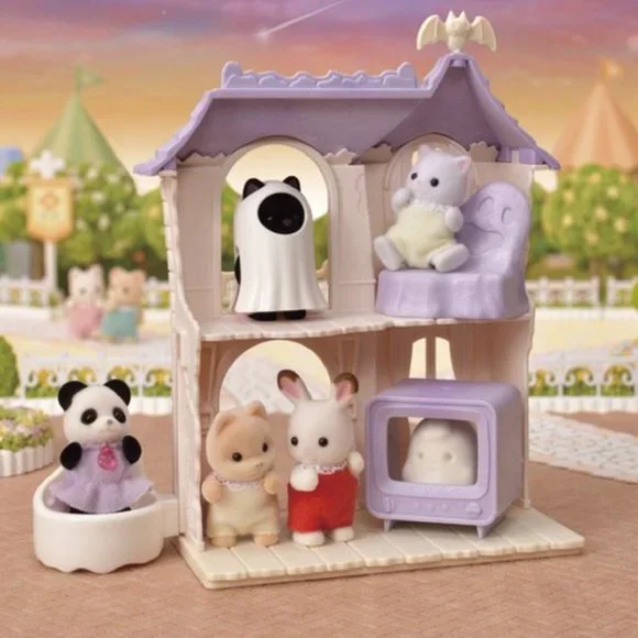 Calico Critters Halloween Spooky Surprise House Sylvanian Families - NEW - Picture 5 of 14